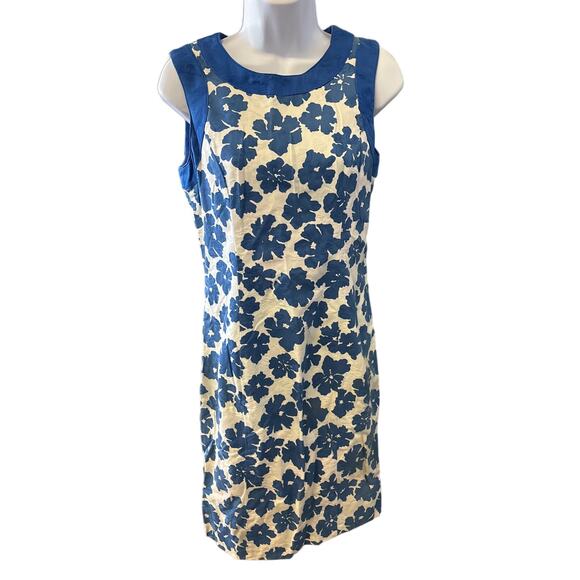 Vintage David Warren New York Women’s Navy Blue Dress & Jacket 2-Pc Set - Size 6 - Picture 1 of 9